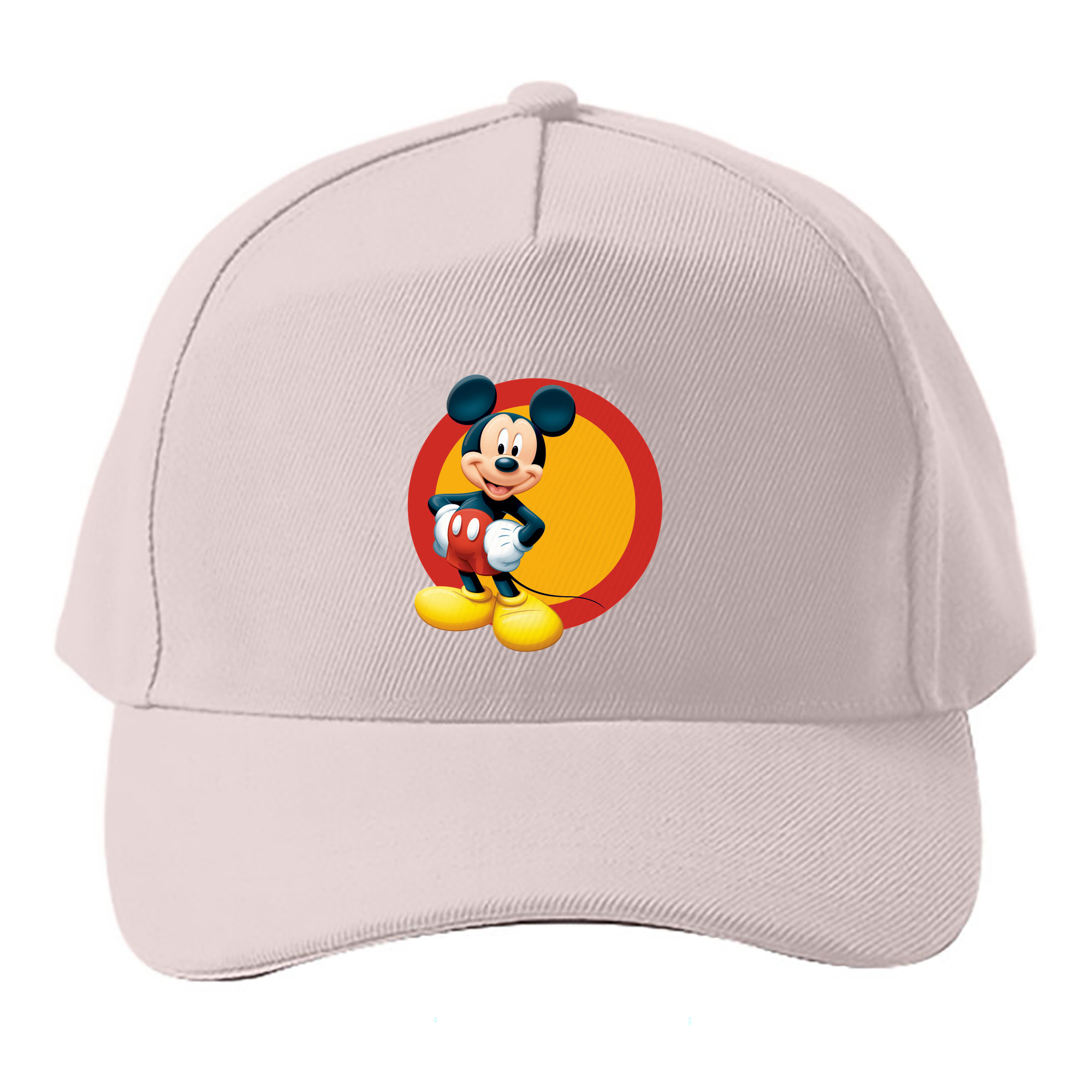 （画像用） ミッキーマウス Mickey Mouse ベースボールキャップ 綿100％ 男女兼用 帽子 スポーツ